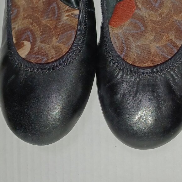 Born Black Ballet Slipper Shoes Size 6.5 - Picture 2 of 14